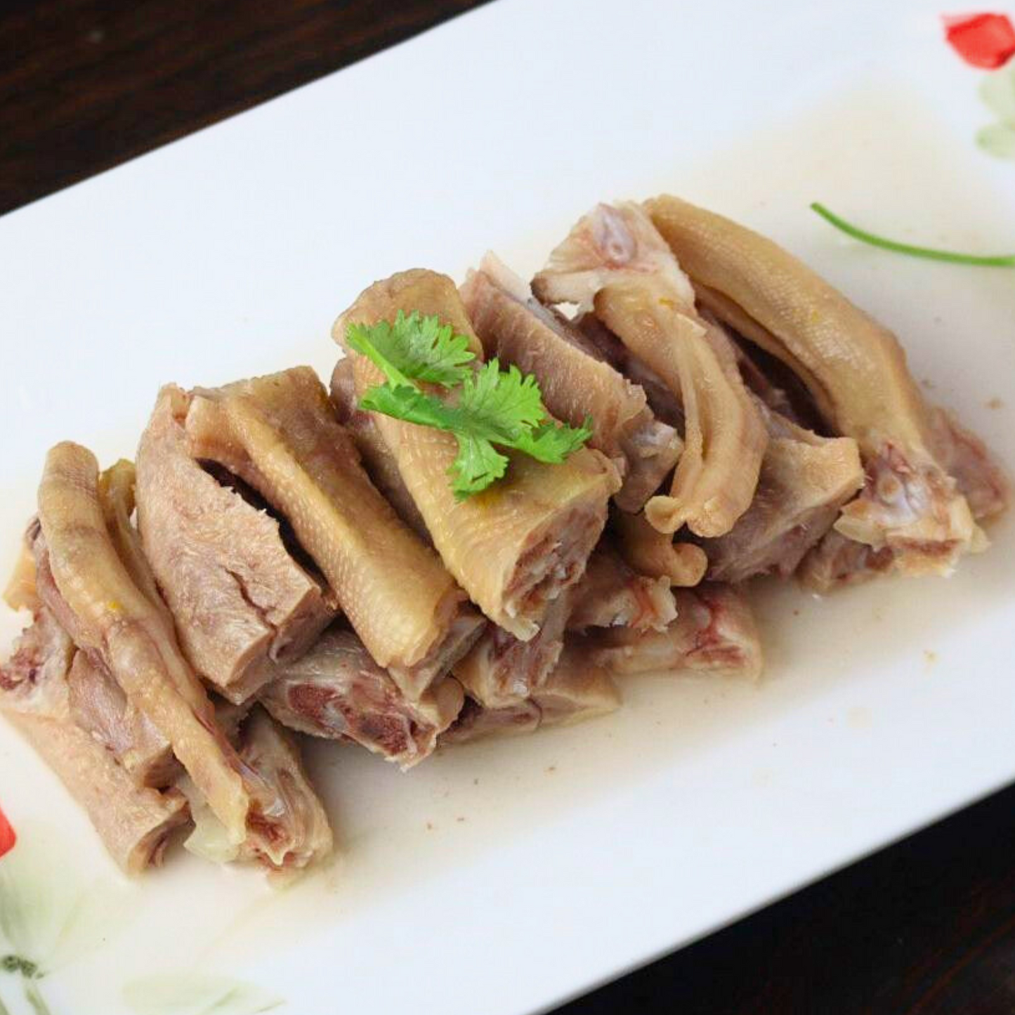 Special Duck Feet & Wings In Rose Liqueur