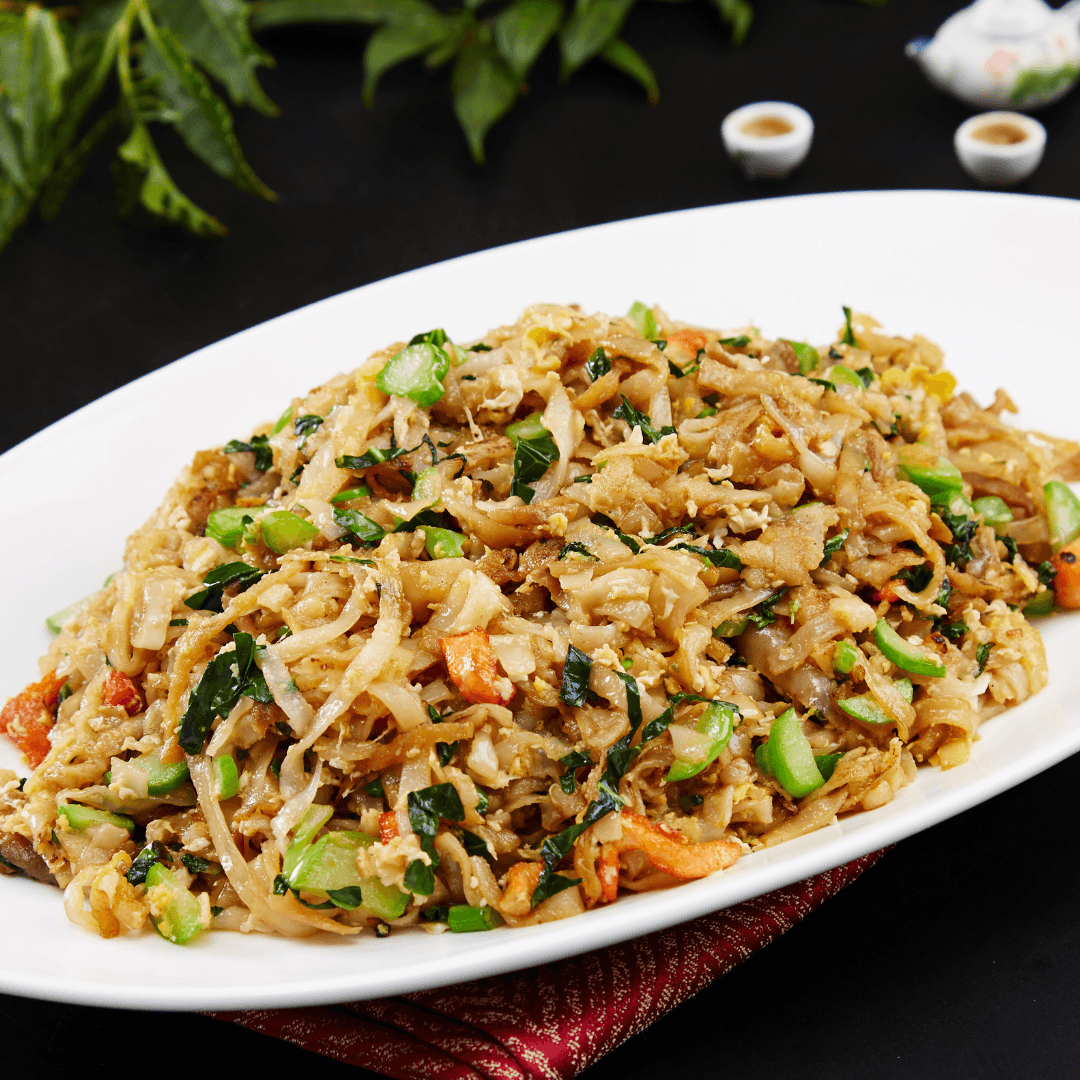 菜莆芥兰炒粿条 Signature Stir-Fried Kway Teow (Medium)