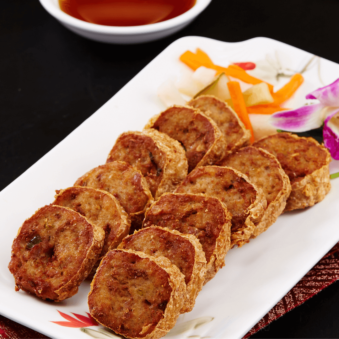 酥炸虾枣 Prawn Rolls (12 PCs)