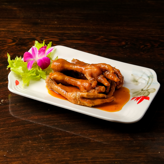 Braised Chicken Feet in Abalone Sauce