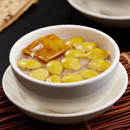 金瓜白果芋泥 Yam Paste w Pumpkin & Gingko (Hot) (1 Pax)